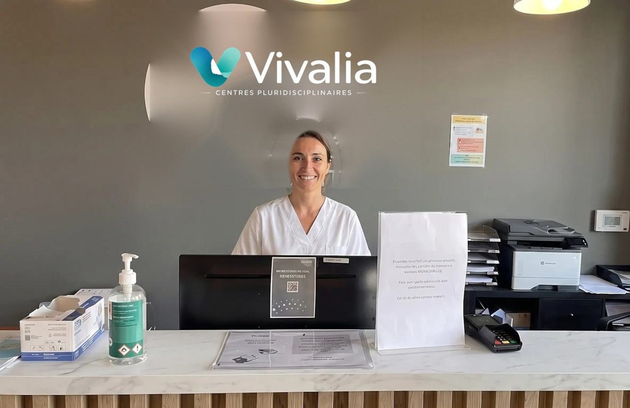 Vivalia Fréjus, accueil secretariat