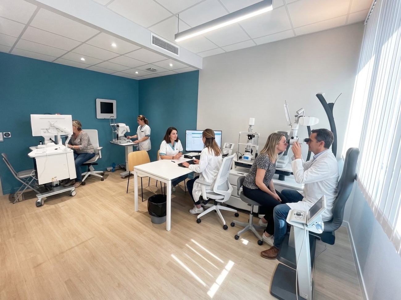 Vivalia Fréjus, salle examen cardiologie