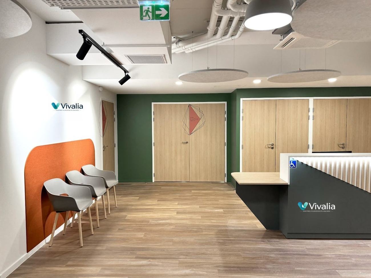 Vivalia Marseille, accueil salle attente